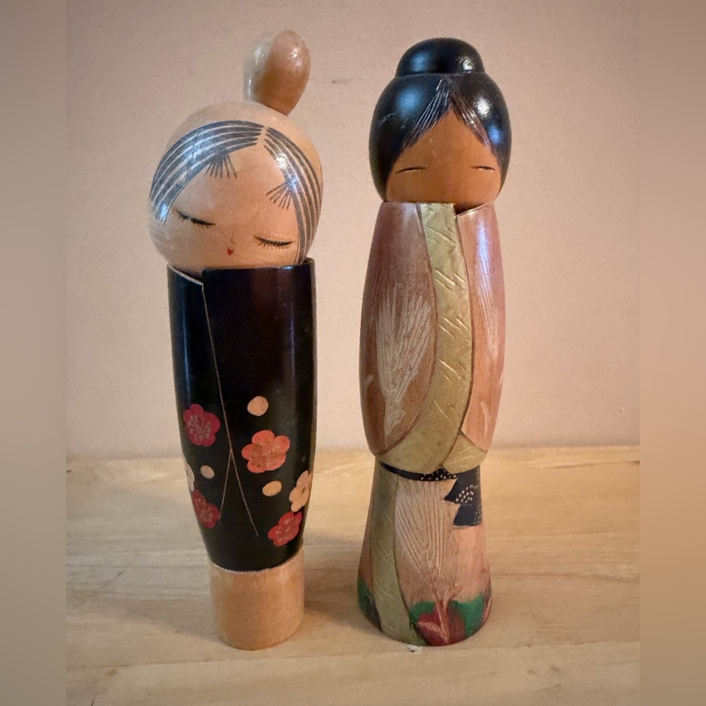 Kokeshi Wooden Dolls